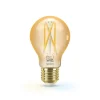 WiZ A60 LED-pære Wi-Fi E27 7W ravfarvet CCT