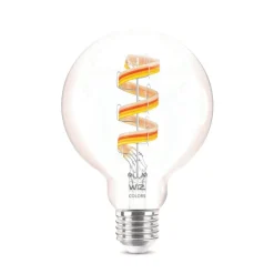 WiZ G95 LED-filamentpære globe WiFi E27 6,3 W RGBW