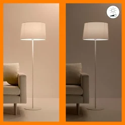 WiZ P45 LED-pære E27 4,9 W dråbeformet satineret RGBW