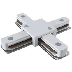 X-connector Track, 1-fase skinne, hvid