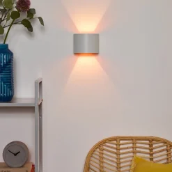 Xio LED-væglampe, bredde 13 cm, hvid