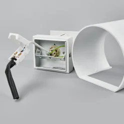 Xio LED-væglampe, bredde 13 cm, hvid