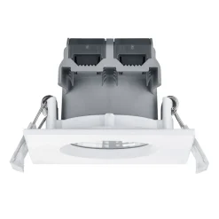 Zagros IP65 LED-indbygningsspot kantet, mat hvid