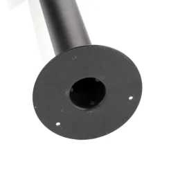 Zico pullertlampe af aluminium, sort