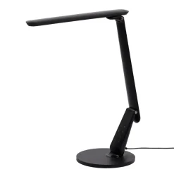 Zig LED-skrivebordslampe med betjeningspanel, sort