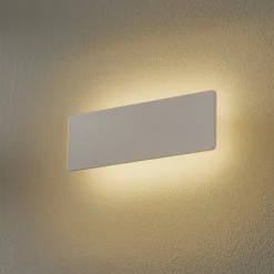 Zig Zag LED-væglampe hvid, bredde 29 cm