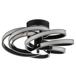 Zoya LED-loftslampe, sort