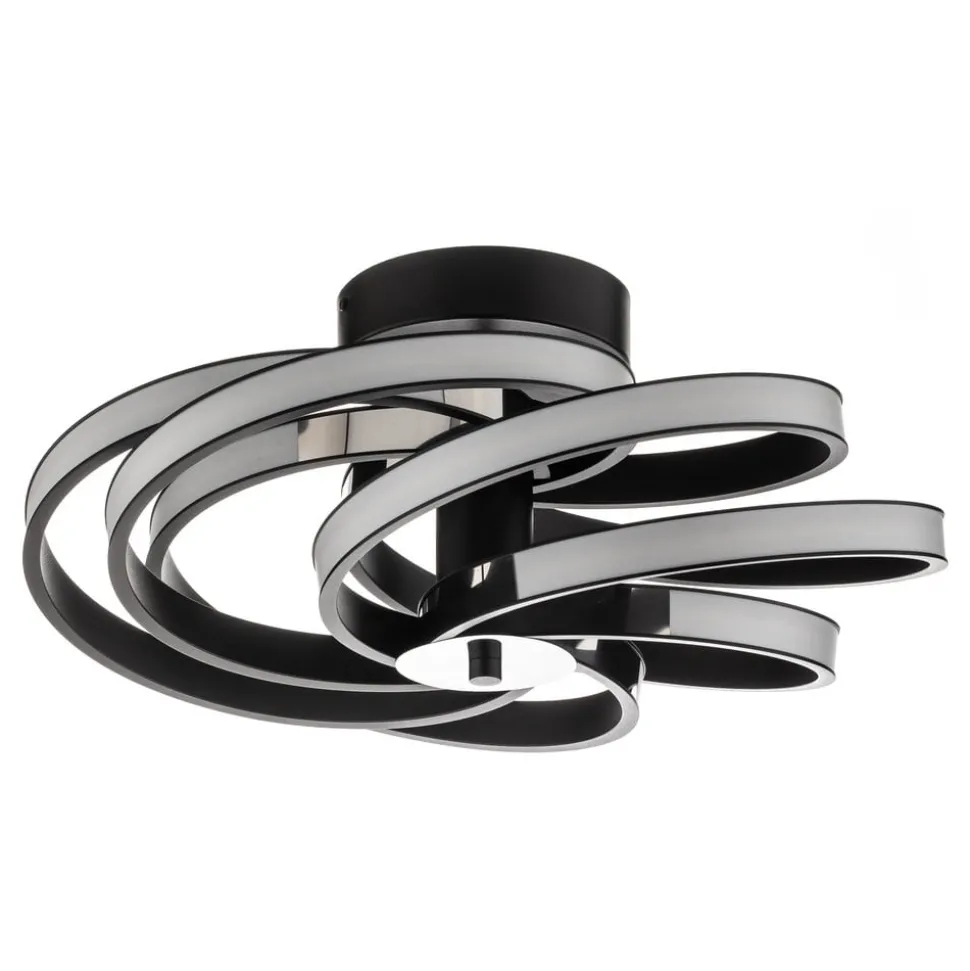 Zoya LED-loftslampe, sort