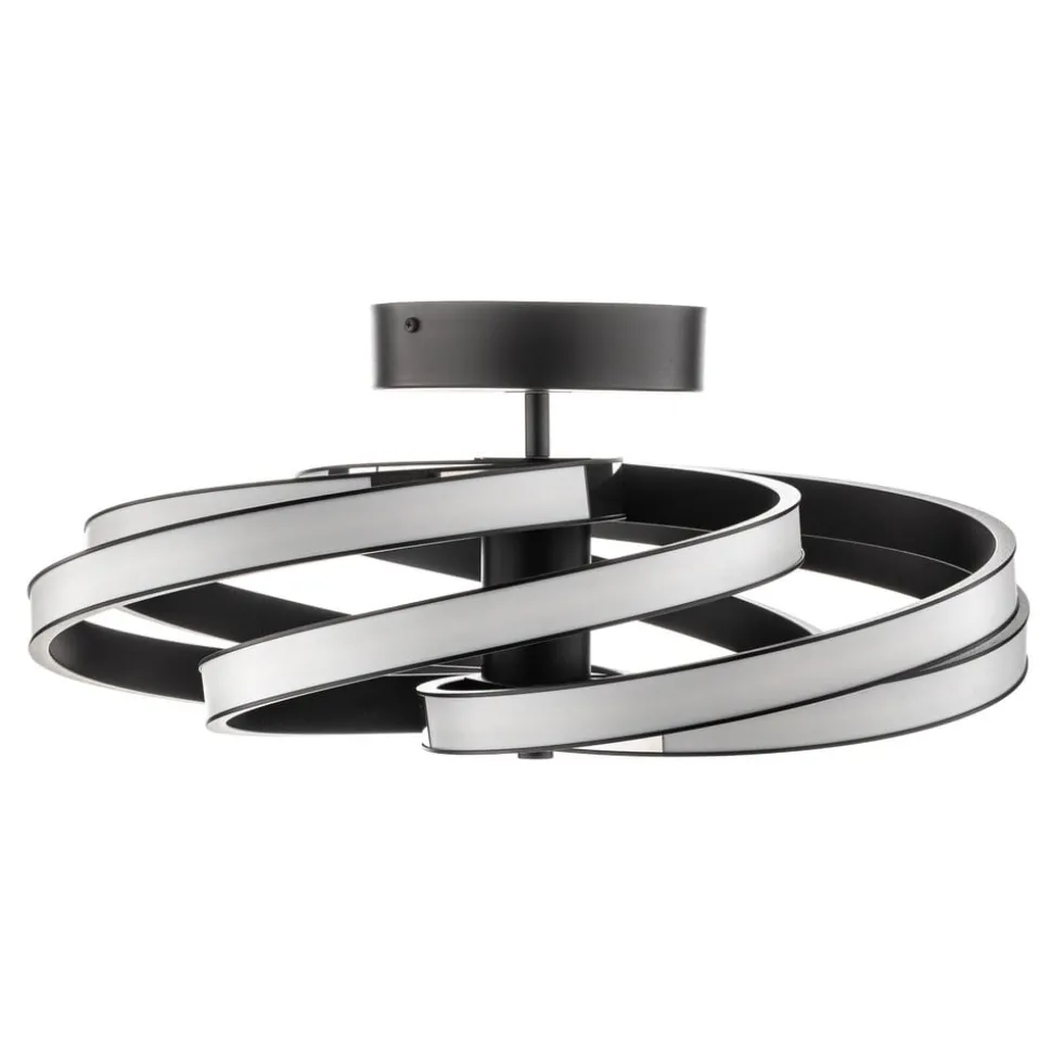 Zoya LED-loftslampe, sort