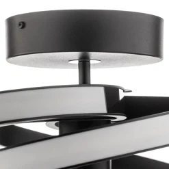 Zoya LED-loftslampe, sort