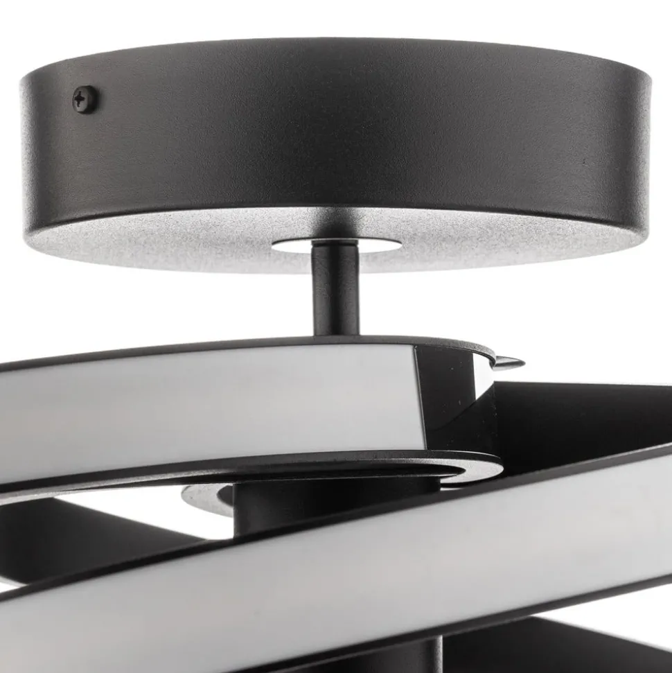 Zoya LED-loftslampe, sort